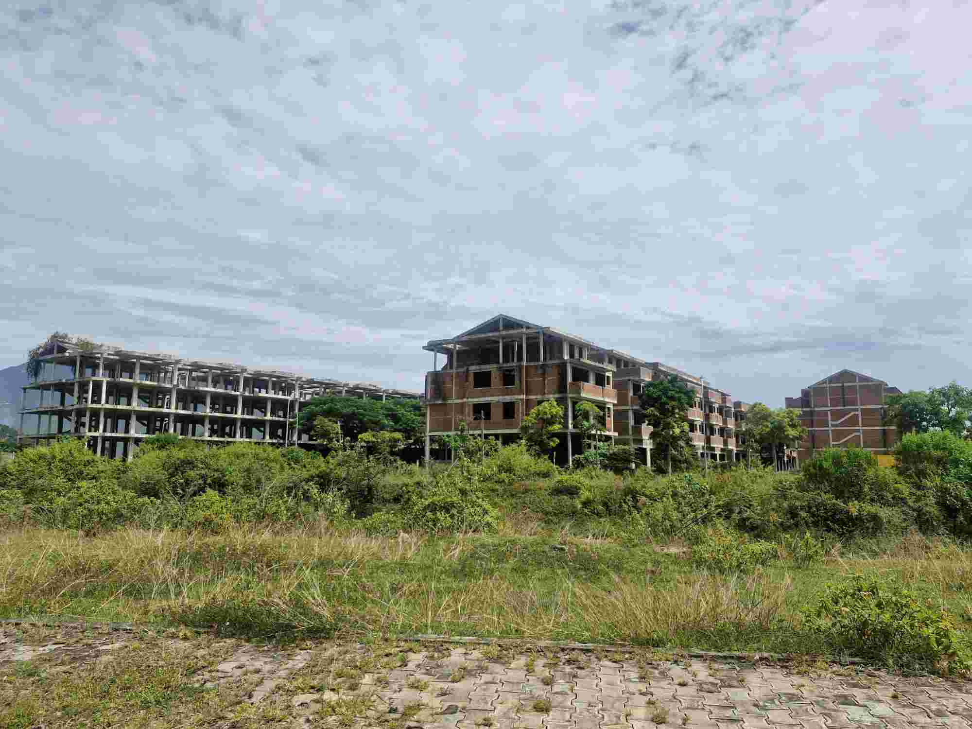 A corner of Nam Quan - Thuy Tu urban area (Golden Hills City, Da Nang). Photo: Thu Giang