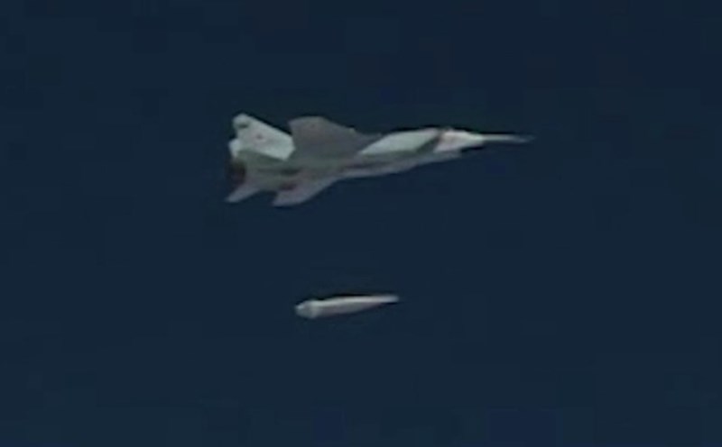 Russian Kinzhal hypersonic missile. Photo: Russian Ministry of Defense