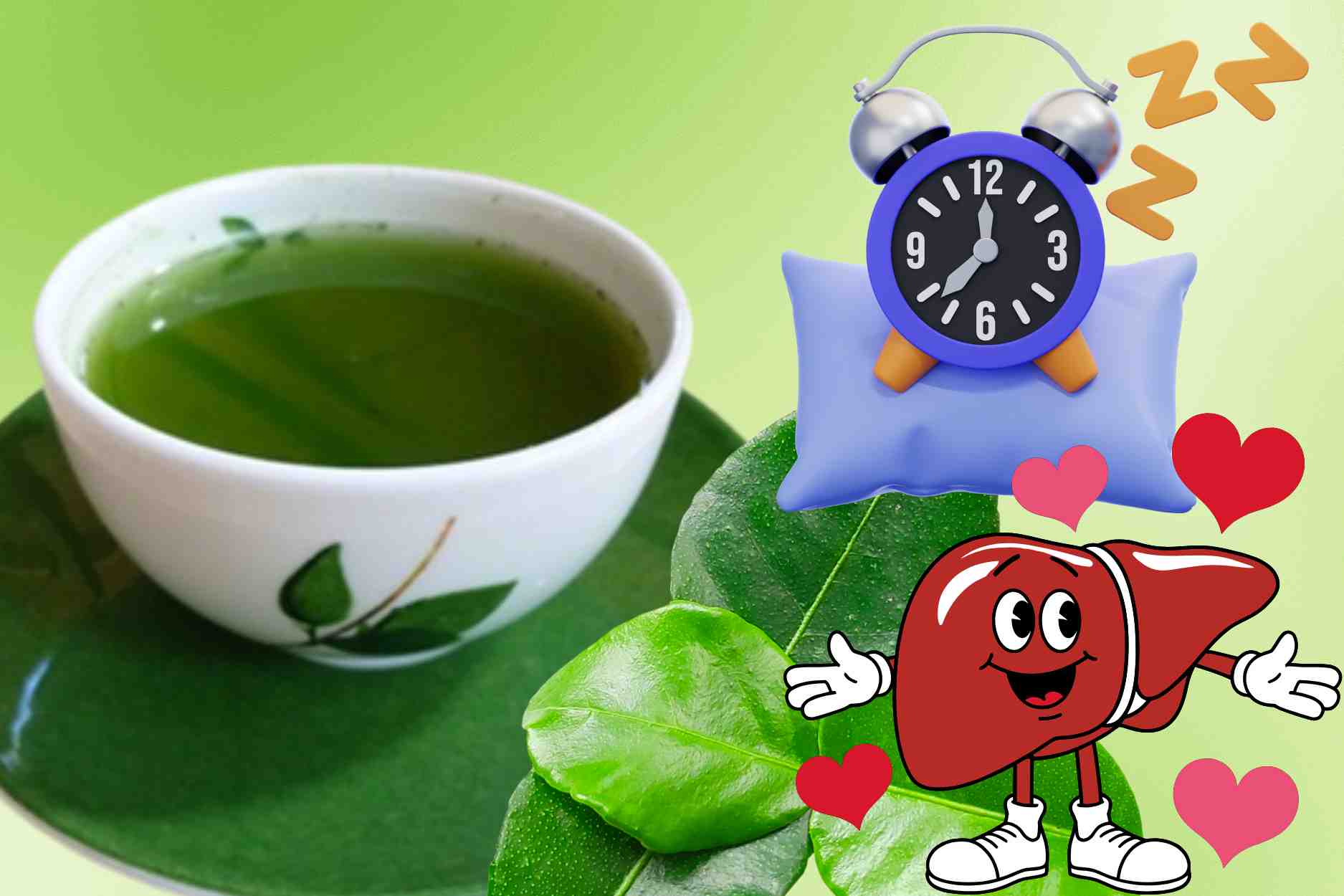 레몬 잎차를 사용하여 열을 내리고 간 해독을 돕고 숙면을 개선하는 방법