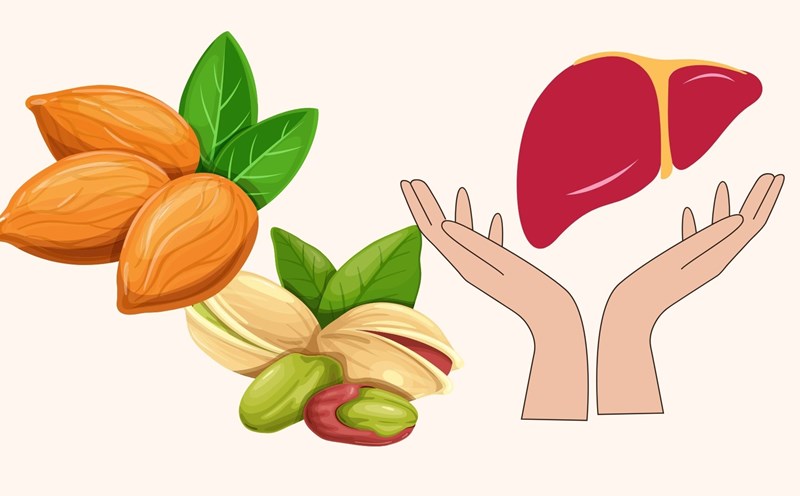 Snacks that help detoxify the liver. Graphics: Linh Dan