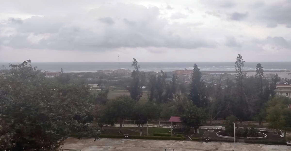 Bach Long Vi fishing area, Hai Phong no rain on the morning of October 6. Photo: Nha Huong