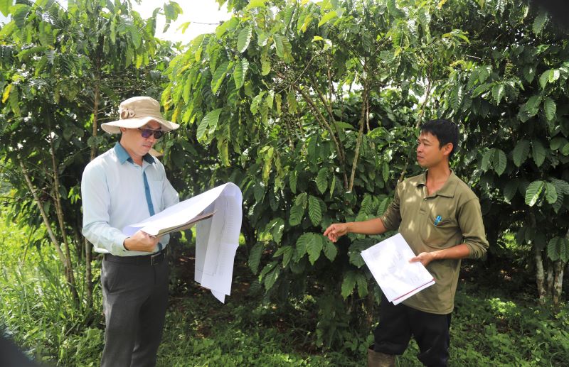 Cac don vi lien quan day nhanh tien do kiem dem, do dac. Anh: Lam Hong