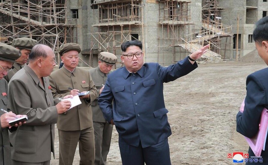 김정은 북한 국무위원장. 사진: 신화통신