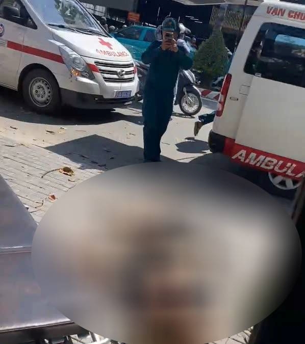 Tai nan khien 1 nguoi da xe may tu vong. Anh: Ban doc cung cap