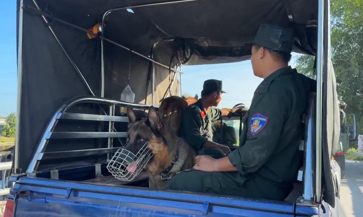 The authorities organized a search for the number of drug addicts who fled in An Giang.