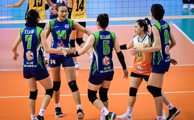 Doi nu Hoa chat Duc Giang van dang di tim ngoi vo dich quoc gia dau tien. Anh: VFV