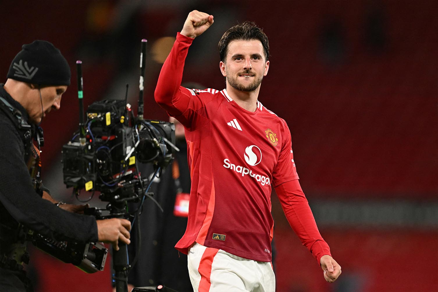 Mason Mount da dap lai niem tin cua Ruben Amorim.  Anh: AFP