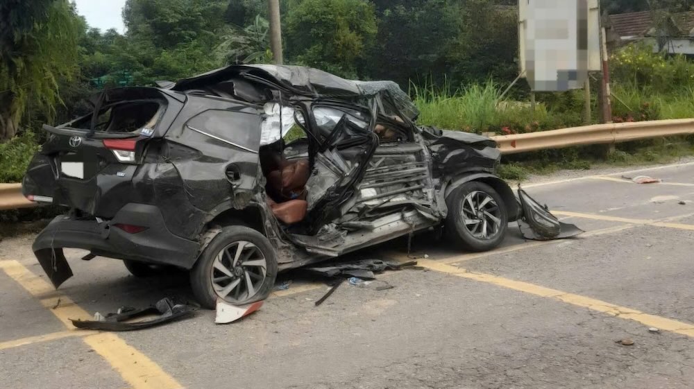 Scene of the accident. Photo: Han Nguyen