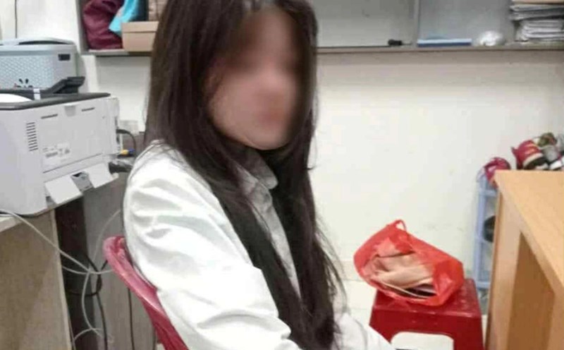 Image of M being found and taken to the police station after more than a day of being missing. Photo: Provided by the family.