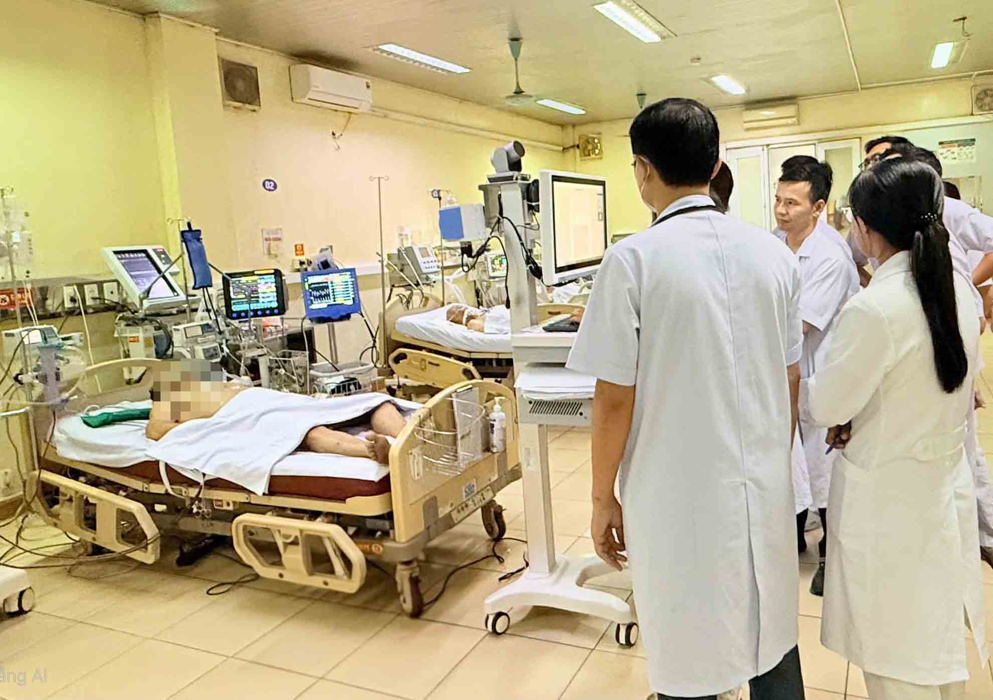 하띤(Ha Tinh)의 진료 활동. 사진: 쩐 뚜언(Tran Tuan).