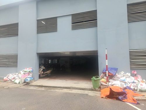 Storm No. 11 has not caused flooding in Hanoi. Photo: Minh Hanh