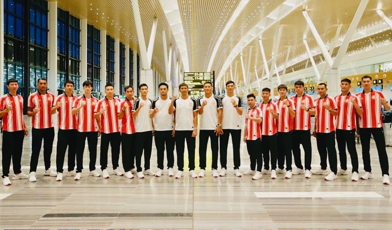 Đội bóng chuyền Công an TP Hồ Chí Minh tham dự giai đoạn 2 Giải vô địch quốc gia 2025. Ảnh: Công an TPHCM