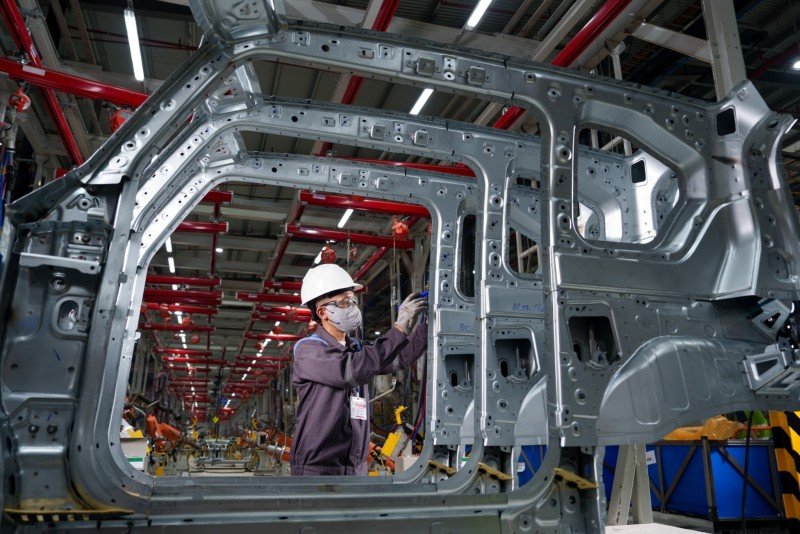 Vingroup rejoint officiellement le secteur de la metallurgie. Photo : Vingroup