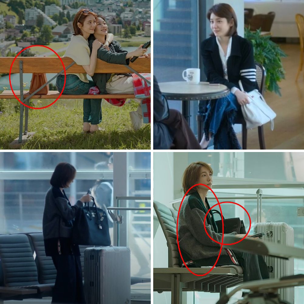 Park Ji Hyun tu bo tien mua nhieu hang hieu, tui xach Hermes xa xi cho nhan vat. Anh: Netflix