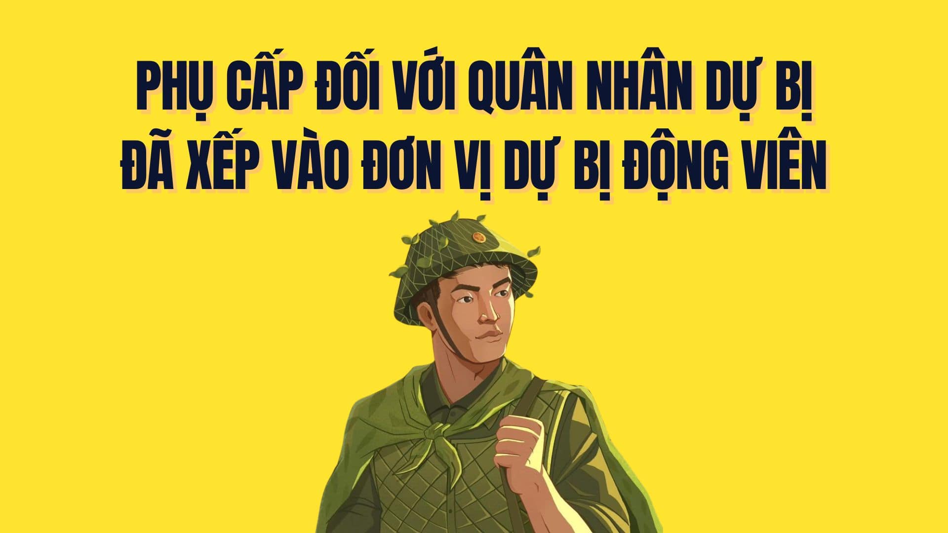 The allowance regulations for reserve soldiers have been classified as reserve units. Graphics: Tra My