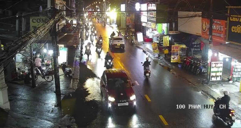 Khu vuc TPHCM co mua trong dem trung thu. Anh: UDI MAPS