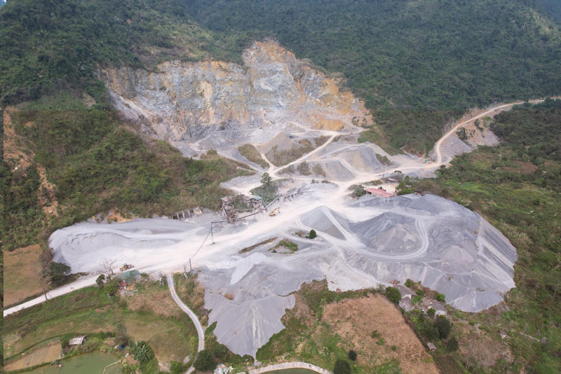 Luong Ha Trading Co., Ltd dans Ban Cam Commune (maintenant Phong Hai Commune, province de Lao Cai). Photo: Nam Dung