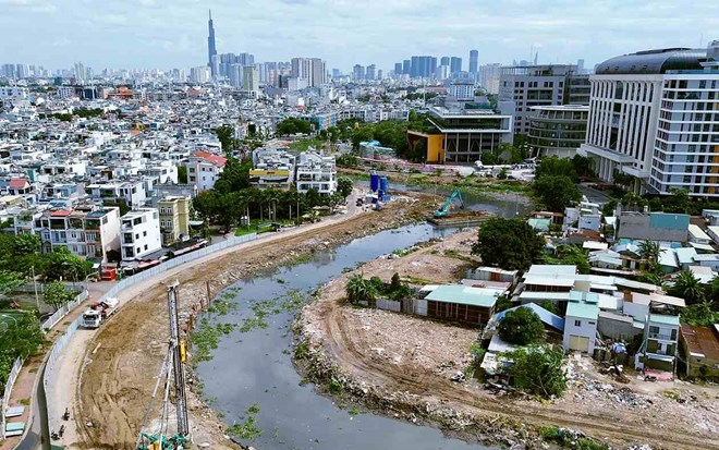 TPHCM tăng tốc cải tạo kênh rạch