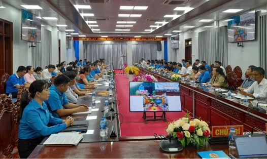 Đại hội Công đoàn tỉnh Vĩnh Long lần thứ I, nhiệm kỳ 2025-2030, dự kiến tổ chức vào ngày 10.12. Ảnh: LĐLĐ tỉnh Vĩnh Long