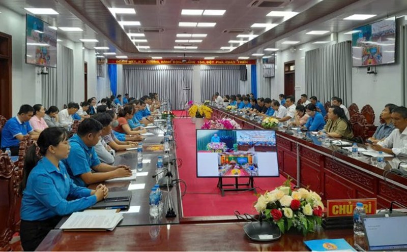 The 1st Vinh Long Provincial Trade Union Congress, term 2025-2030, is scheduled to be held on December 10. Photo: Vinh Long Provincial Federation of Labor