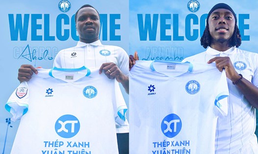 Câu lạc bộ Nam Định chiêu mộ thêm 2 ngoại binh. Ảnh: CLB Nam Định