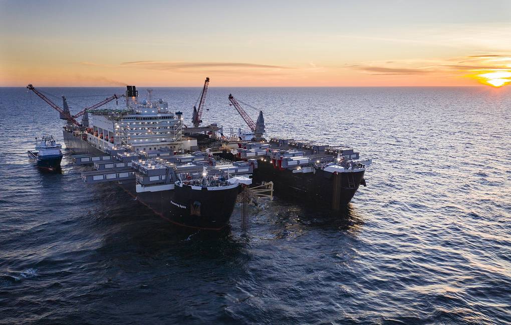 Lap dat duong ong Nord Stream 2. Anh: Nord Stream 2