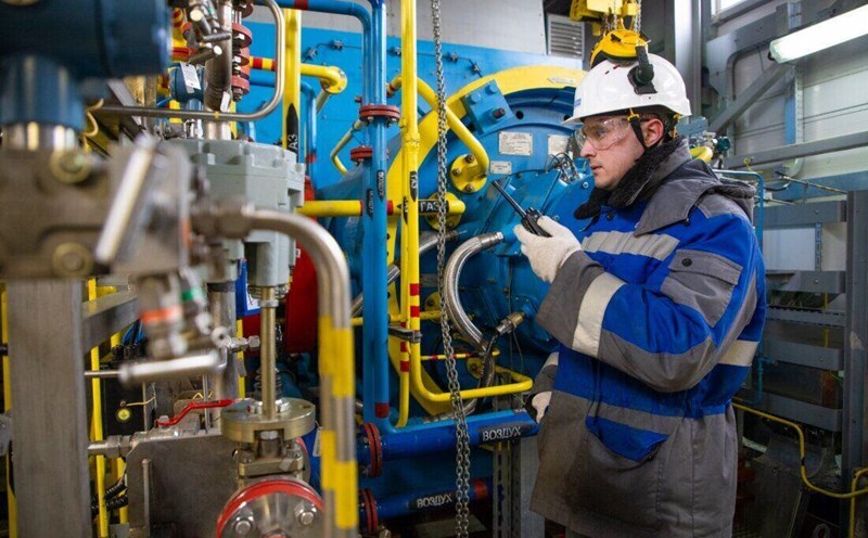 Gazprom issued a warning as EU gas reserves have only reached 82.75%, down from 94.32% last year and the lowest level since 2021. Photo: Gazprom