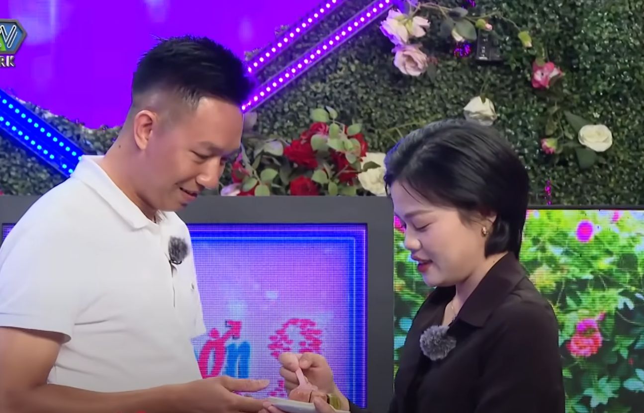 Cặp đôi tại chương trình "Bạn muốn hẹn hò". Ảnh: Nhà sản xuất.