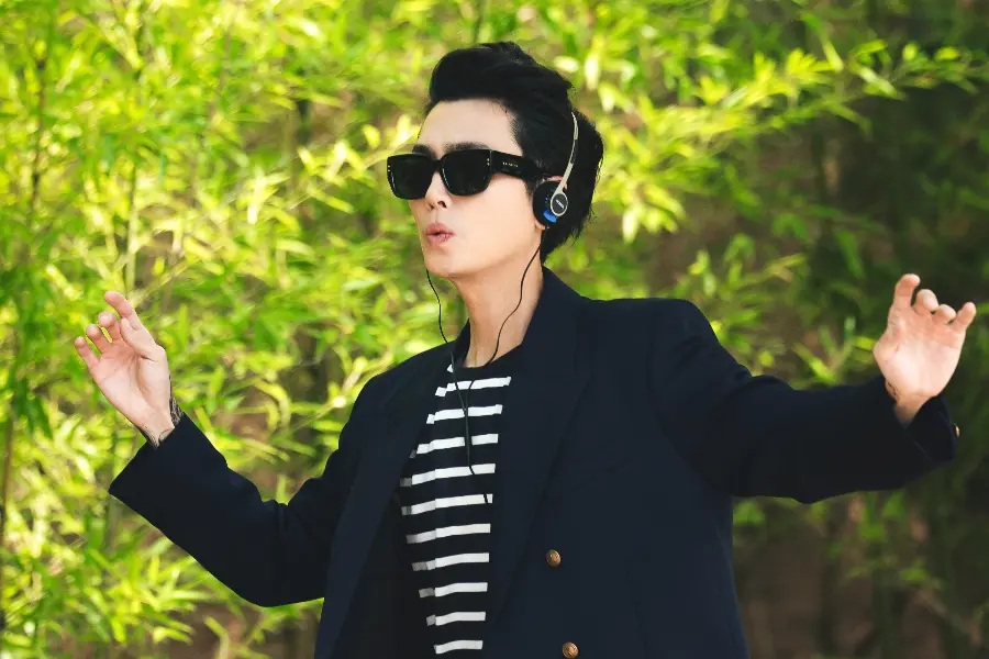 映画中のチョン・ギョンホ。写真:映画プロデューサーBost