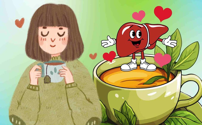 Gentle teas that help the liver rest at night