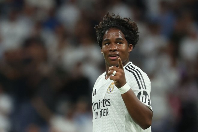 Endrick khong con cho dung tai Real Madrid.  Anh: AFP