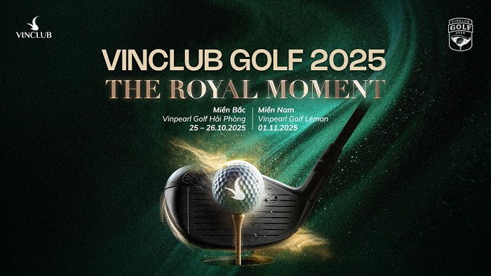 VinClub Golf 2025 se dien ra tai ca 2 mien Bac va Nam