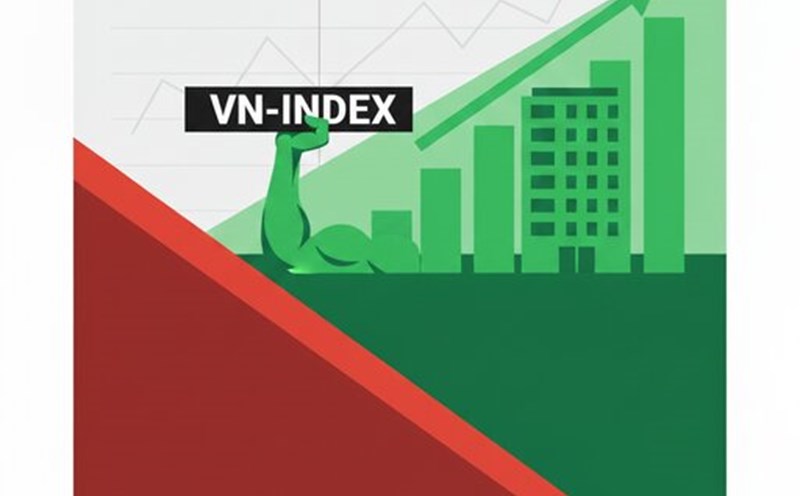 The stock market in September was deeply differentiated, the real estate group was a bright spot. Photo: AI