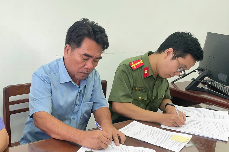 Cơ quan An ninh điều tra Công an tỉnh Gia Lai bắt tạm giam Nguyễn Văn Tòng. Ảnh: Hoài Phương