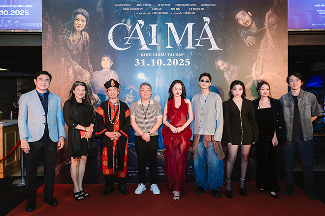 Hinh anh tai buoi showcase phim “Cai ma“. Anh: CGV