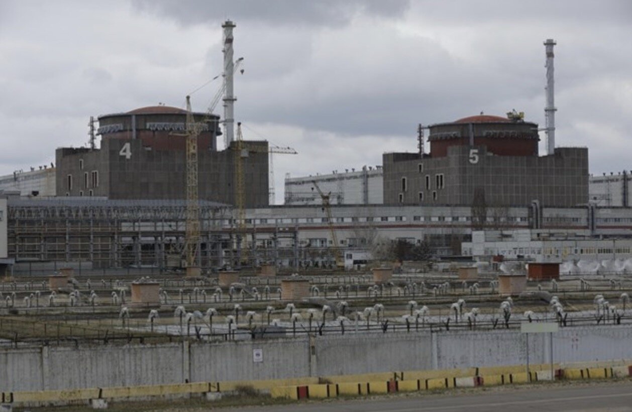 A Russian-controlled nuclear power plant. Photo: Xinhua