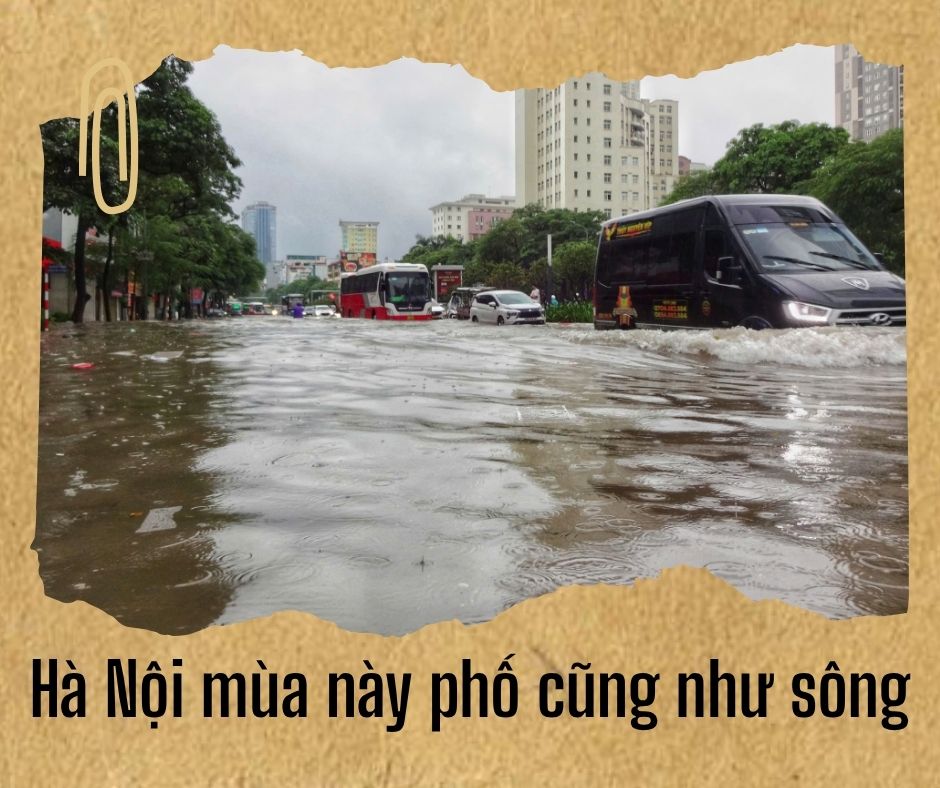 Cau hat nhac che ve Ha Noi ngap nang.
