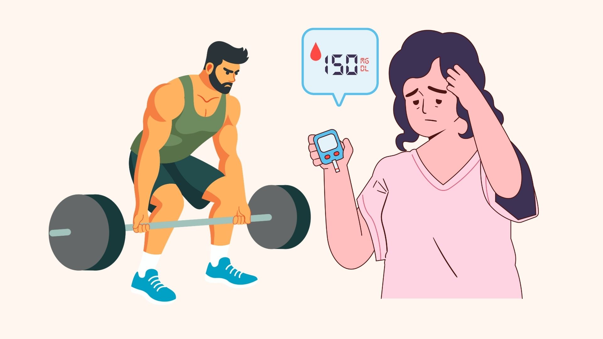 저혈당 위험이 높은 그룹. 그래픽: 린단