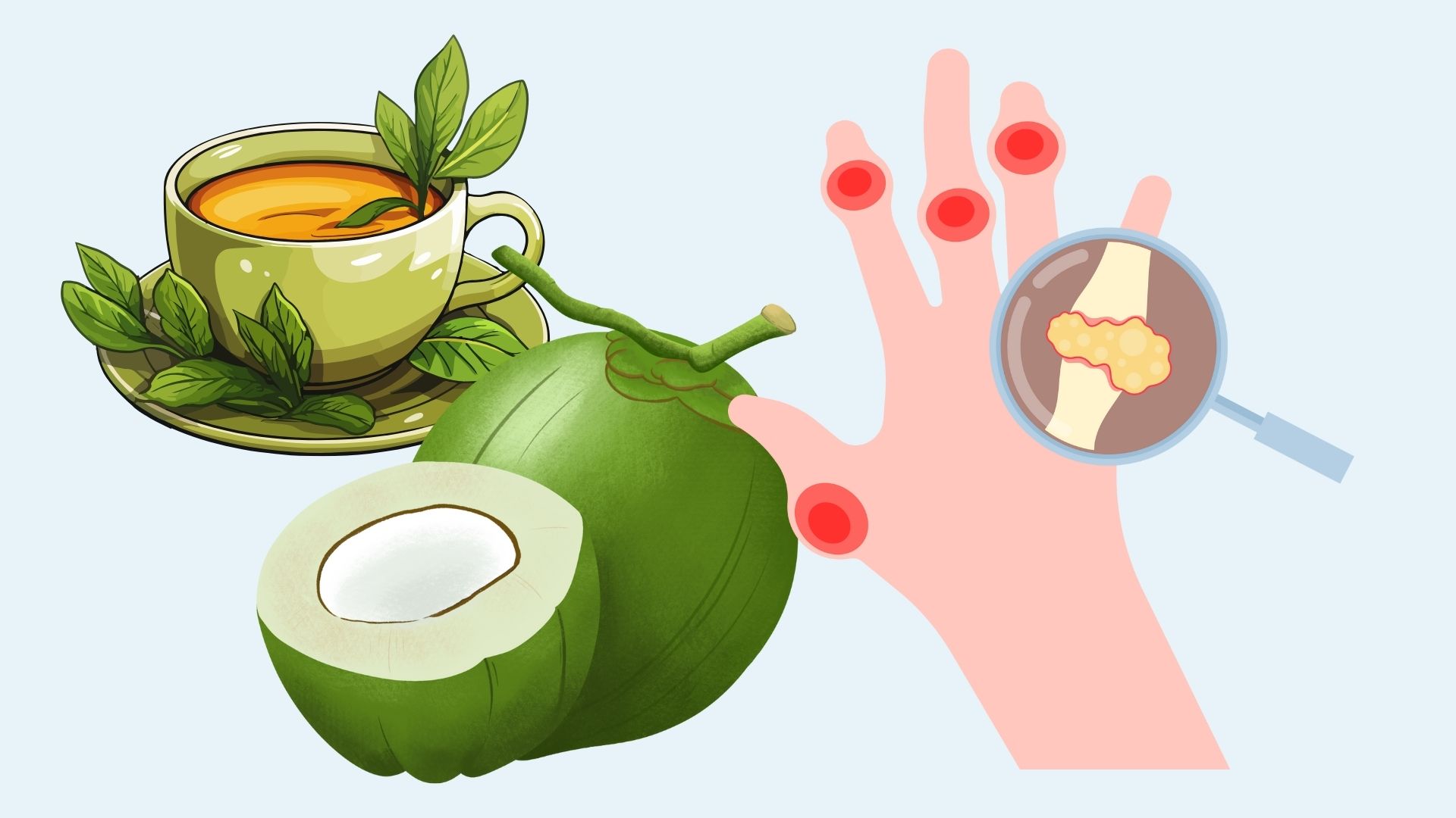 Not only lemon juice, these drinks also help reduce uric acid effectively. Graphics: Linh Dan