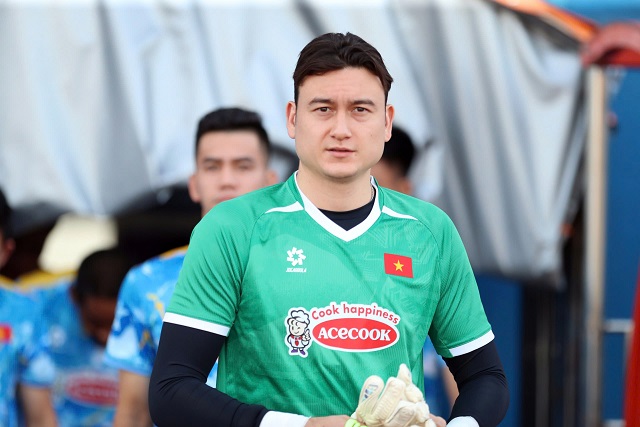 Nhieu kha nang thu thanh sinh nam 1993 se duoc lua chon bat chinh trong tran dau voi tuyen Nepal sap toi. Anh: Thanh Vu