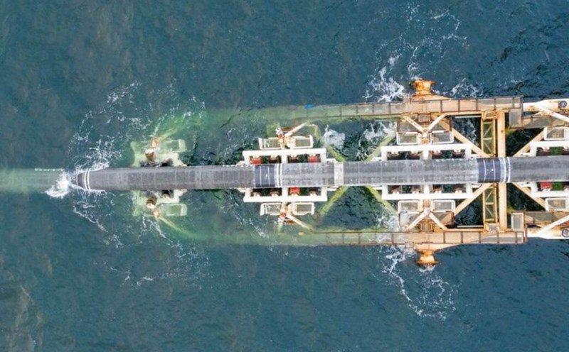 Nord Stream 2 pipeline under construction. Photo: Nord Stream 2