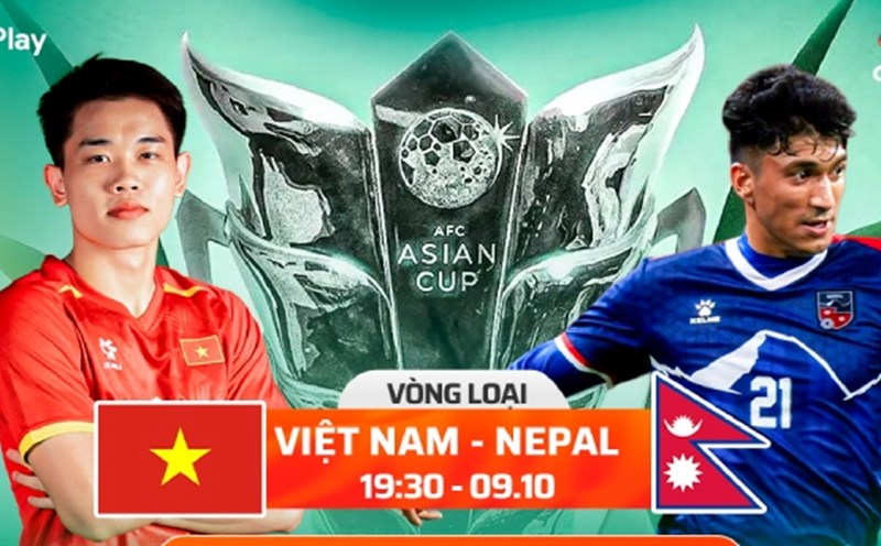 Vietnam will meet Nepal in the final qualifying round of the 2027 Asian Cup. Photo: FPT Play