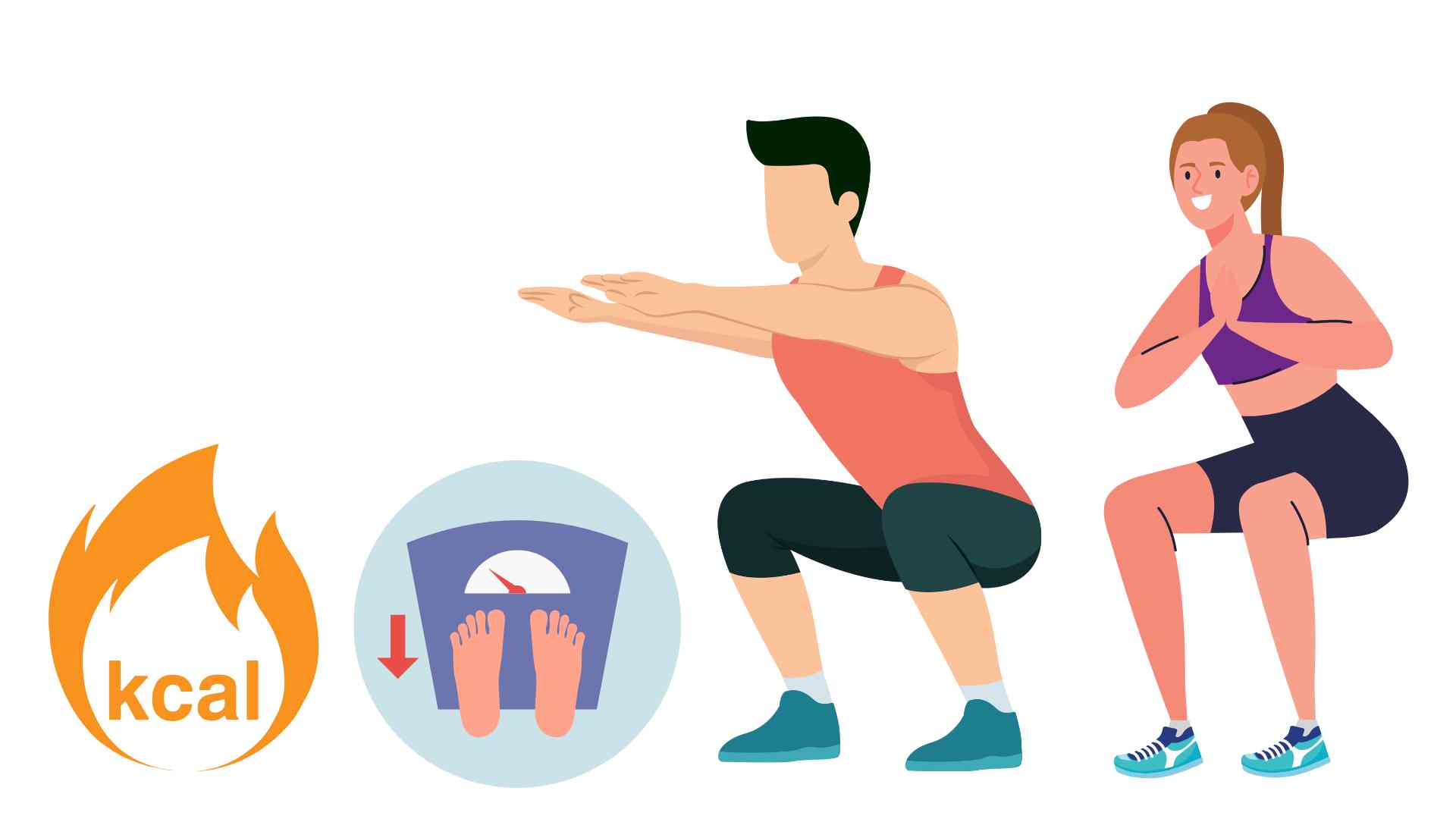 Proper muscle training reduces visceral fat. Graphics: Ha May