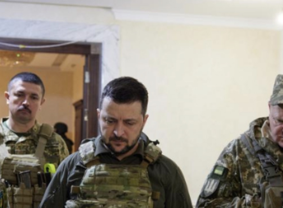 Presidente de Ucrania Zelensky. Foto: Xinhua