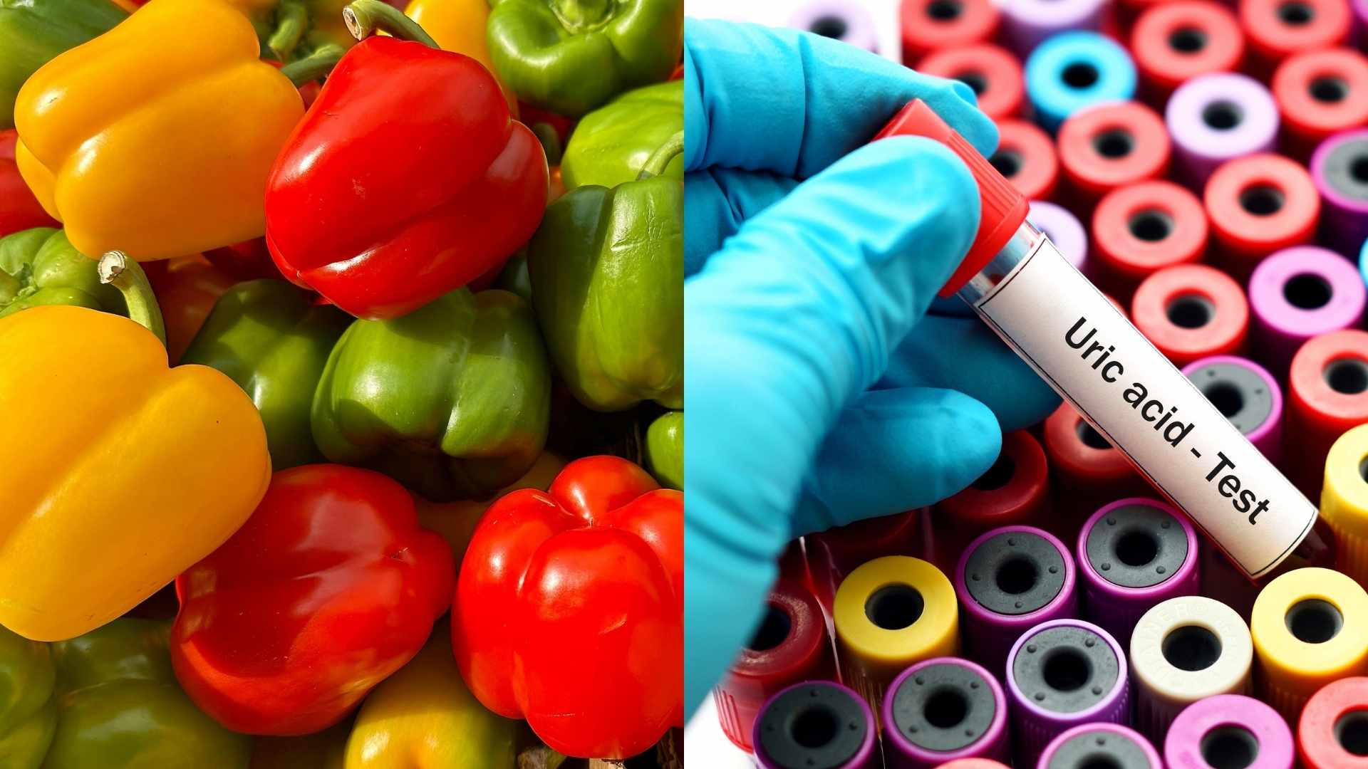 Vegetables rich in vitamin C are twice as rich as oranges, helping to effectively reduce high uric acid