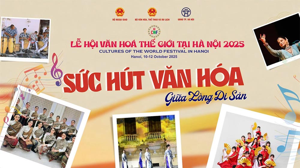 The first World Cultural Festival in Hanoi took place from October 10 to 12. Photo: Ministry of Culture, Sports and Tourism