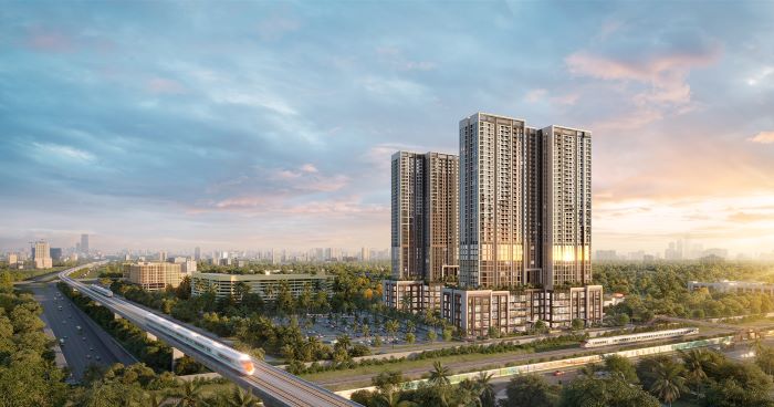 The Sola Park – Imperia Smart City toa lac tai giao lo chien luoc trung tam dai do thi voi ket noi da diem toan dien. Anh: MIK Group 