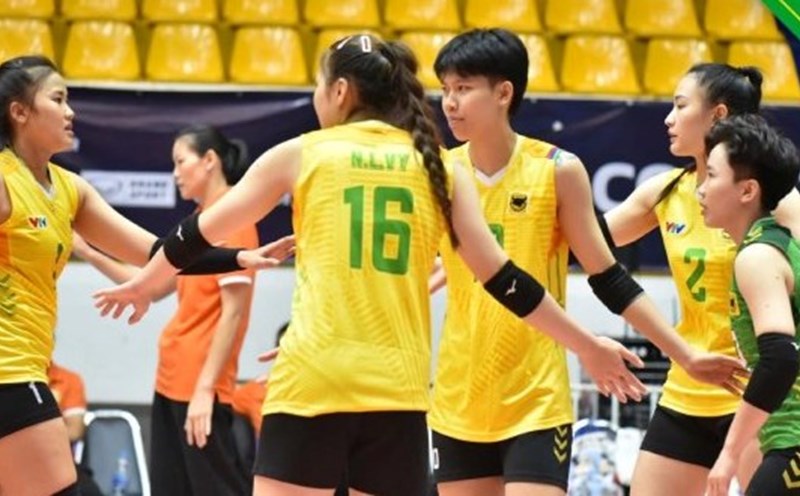 VTV Binh Dien Long An will meet Ho Chi Minh City in the second phase of the 2025 national volleyball tournament. Photo: VFV