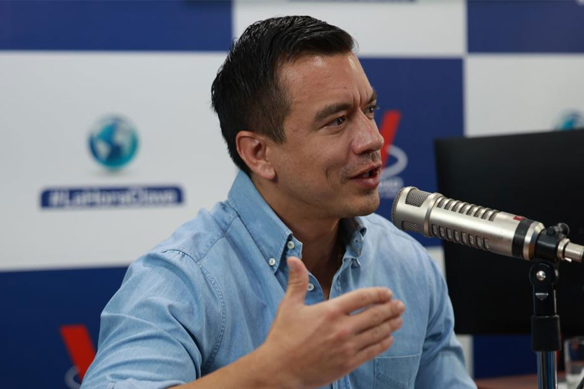 Ecuadoran President Daniel Noboa. Photo: Xinhua