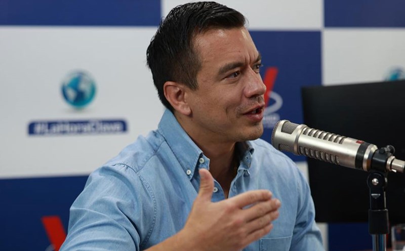 Ecuadoran President Daniel Noboa. Photo: Xinhua